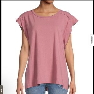 FP NWOT Naomi Short Sleeve Knit Tee